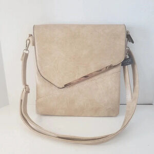 Ecosse Tan  Medium Womans CrossBody Bag.